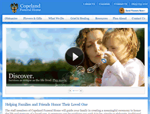 Tablet Screenshot of copelandfhnp.com